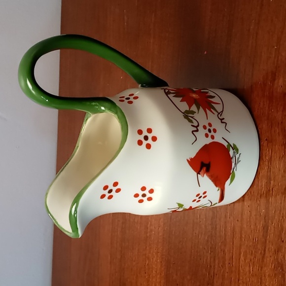 Temp-tations by Tara Tesher Holiday Cardinal and Holly Cream and Sugar Jars - Picture 7 of 9